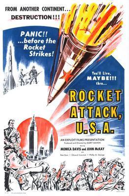 Rocket Attack Usa Movie Poster Metal Poster Choose Style The Poster Depot