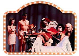 Rocky Horror Picture Show movie poster Sign 8in x 12in