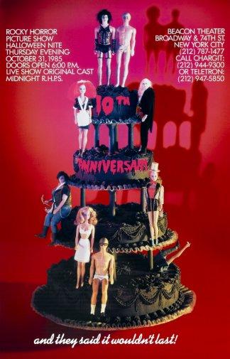 Rocky Horror Picture Show Metal Movie Poster 8in x 12in