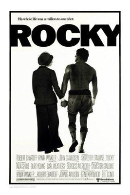 Rocky Movie Poster Metal Poster Choose Style The Poster Depot