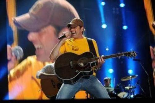 Rodney Atkins Singing On Stage Photo Sign 8in x 12in