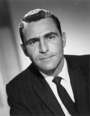 Rod Serling Great Portrait poster tin sign Wall Art