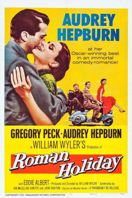 Roman Holiday Movie Poster Metal Poster Choose Style The Poster Depot