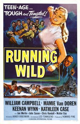 Running Wild movie poster Sign 8in x 12in