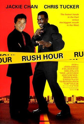 Rush Hour Metal Movie Poster 8in x 12in The Poster Depot