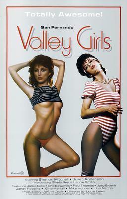San Fernando Valley Girls movie poster Metal Print 8in x 12in