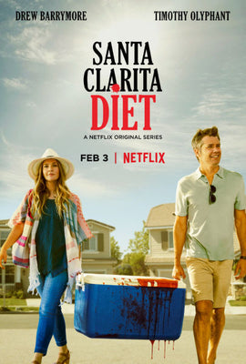 Santa Clarita Diet Metal Print 8inx12in The Poster Depot