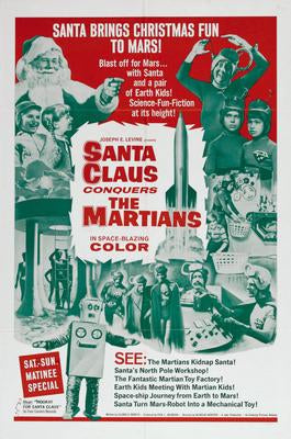 Santa Claus Conquers The Martians Movie Poster 11 inch x 17 inch poster The Poster Depot