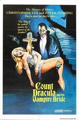 Count Dracula And His Vampire Bride Movie Poster Metal Poster Choose Style | The Poster Depot The Poster Depot