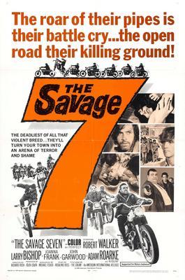 Savage Seven 7 The Metal Movie Poster 8in x 12in