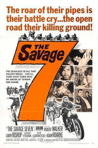 Savage Seven 7 The movie poster Sign 8in x 12in