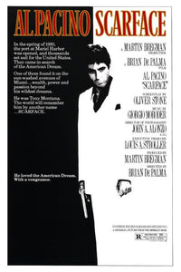 Scarface Movie 11inx17in Mini Poster in Mail/storage/gift tube