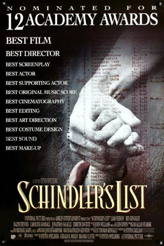 Schindlers List Movie Poster 11 inch x 17 inch poster | The Poster Depot The Poster Depot