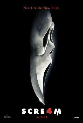 Scream 4 Photo Sign 8in x 12in