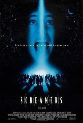 Screamers movie poster Sign 8in x 12in