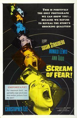 Scream Of Fear Movie Poster Metal Poster Choose Style The Poster Depot