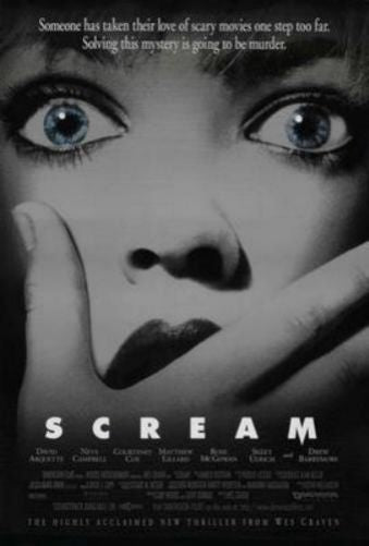 Scream Movie Poster 11x17 Mini Poster