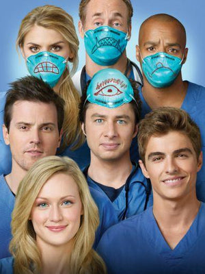 Scrubs Metal Print 8in x 12in