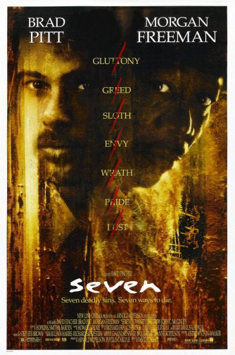 Se7En Seven Movie Poster 11x17 Mini Poster