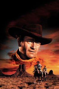 Searchers Movie 11inx17in Mini Poster John Wayne