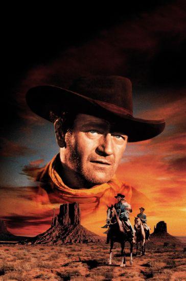 Searchers Metal Movie Poster 8in x 12in