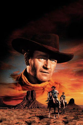 Searchers Metal Movie Poster 8in x 12in