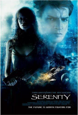 Serenity movie poster Metal Print 8in x 12in