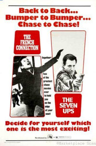 Seven Ups movie poster Sign 8in x 12in