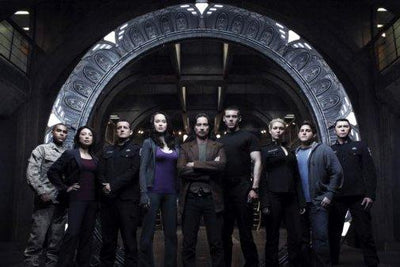 Sgu Cast Photo Sign 8in x 12in