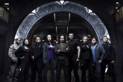 Sgu Cast Photo Sign 8in x 12in