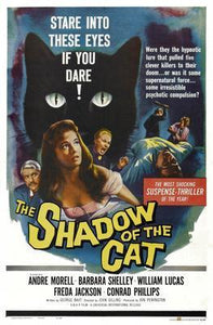 Shadow Of The Cat movie poster Sign 8in x 12in