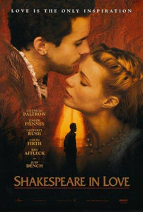 Shakespeare In Love movie poster Sign 8in x 12in