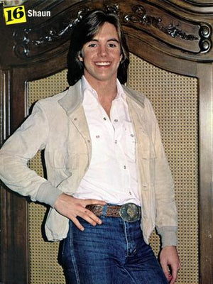 Shaun Cassidy Vintage Bw Pic 11x17 Mini Poster
