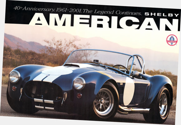 shelby 40th Anniversary Poster
