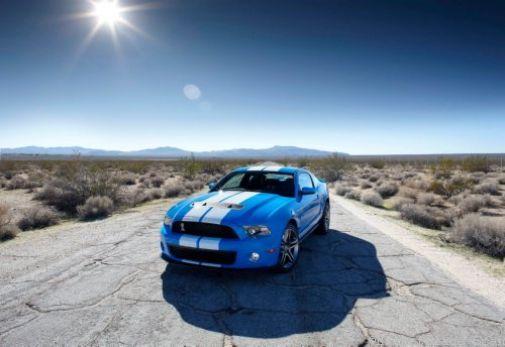 Shelby GT-500 Photo Sign 8in x 12in