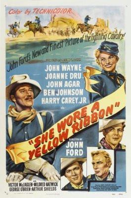 She Wore A Yellow Ribbon Movie Poster 27x40 The Poster Depot