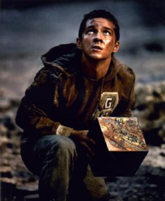Shia Lebeouf poster tin Metal Print Wall Art