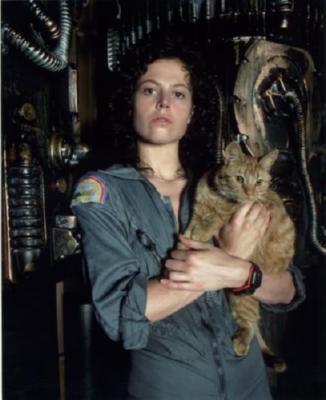 Sigourney Weaver poster tin Metal Print Wall Art