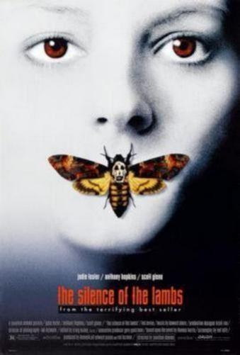 Silence Of The Lambs movie poster Sign 8in x 12in