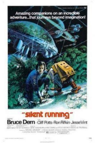 Silent Running movie poster Sign 8in x 12in