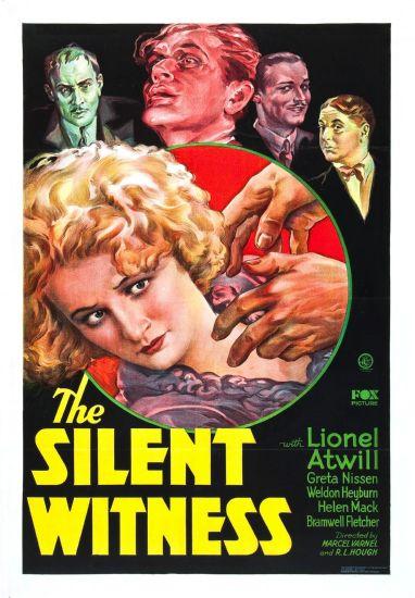 Silent Witness Metal Movie Poster 8in x 12in