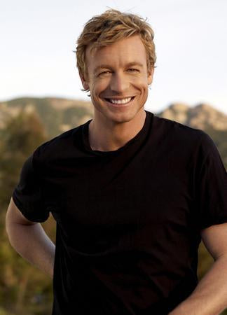 Simon Baker Metal Print 8in x 12in The Poster Depot