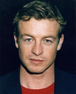 Simon Baker poster tin Metal Print Wall Art