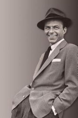 Frank Sinatra Suit Fedora Metal Print 8in x 12in The Poster Depot