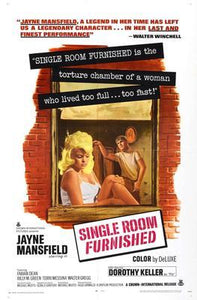 Single Room Furnished movie poster Sign 8in x 12in