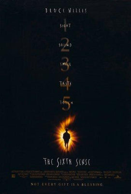Sixth Sense Metal Movie Poster 8in x 12in