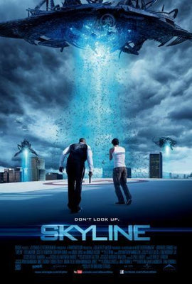 Skyline Metal Movie Poster 8in x 12in