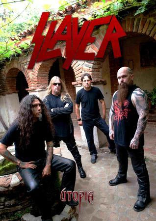 Slayer Photo Sign 8in x 12in