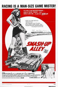 Smash Up Alley movie poster Sign 8in x 12in