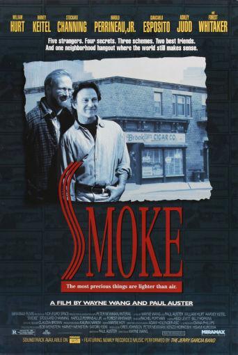 Smoke movie poster Sign 8in x 12in